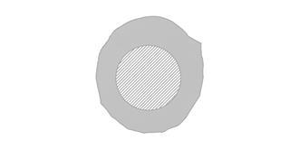 Frisbee pliable avec pochette en nylon Qyaze - Impression pochette recto