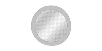 Frisbee pliable avec pochette en nylon Qyaze - Marquage Recto