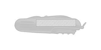 Couteau de poche 7 fonctions en métal Gergo - Marquage Verso