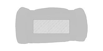 Couverture polaire pliable avec sangle Kayr - Impression sur sangle