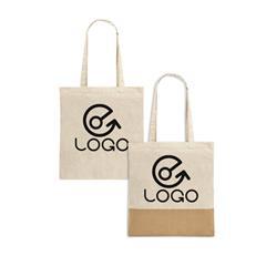 OBG PUB - Tote bag coton bicolore épais Mercato
