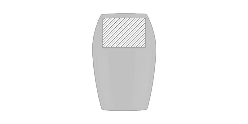 OBG.PUB - Taille-crayon en plastique Tippe - Impression Haut Taille-crayon en plastique Tippe - Impression Haut