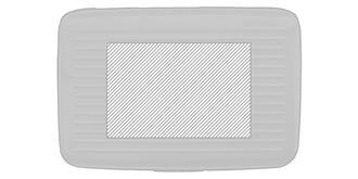 Porte-cartes de crédit en aluminium Raiola - Impression Bas