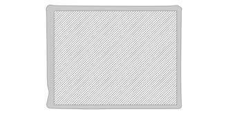 Essuie-lunettes en microfibre blanc Visir - Marquage Recto