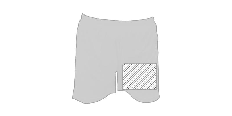OBG.PUB - Short 100% polyester standard Gero - Impression Gauche Short 100% polyester standard Gero - Impression Gauche