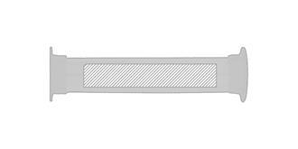 Set brosse à dents avec pochette en plastique Dyao - impression sur le 2ème article