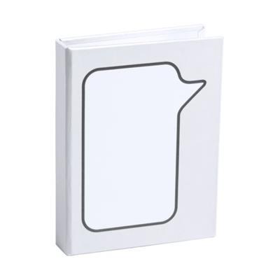 OBG.PUB - Bloc-notes coloré à feuilles adhésives Xorya Blanc Bloc-notes coloré à feuilles adhésives Xorya Blanc