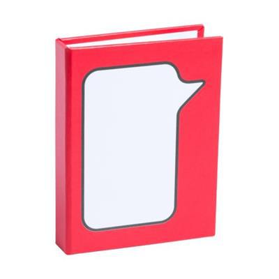 OBG.PUB - Bloc-notes coloré à feuilles adhésives Xorya Rouge Bloc-notes coloré à feuilles adhésives Xorya Rouge