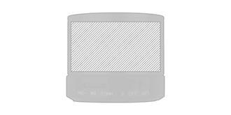 Enceinte bluetooth en métal Martineli - Marquage Recto