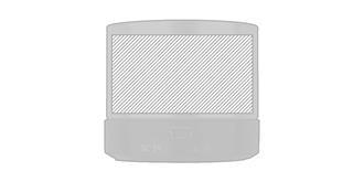 Enceinte bluetooth en métal Martineli - Marquage Verso