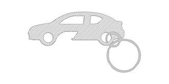 Porte-clés ouvre-bouteille en aluminium Samir - Marquage Verso