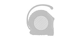 Mètre ruban en plastique avec verrouillage Glade - Marquage Recto