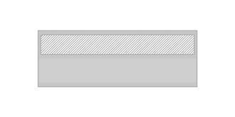 Badge identifiant en aluminium Binder - Impression Haut