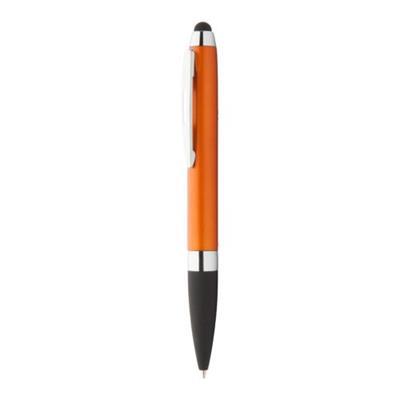 OBG.PUB - Stylo à bille avec stylet en plastique Misyera Orange Stylo à bille avec stylet en plastique Misyera Orange
