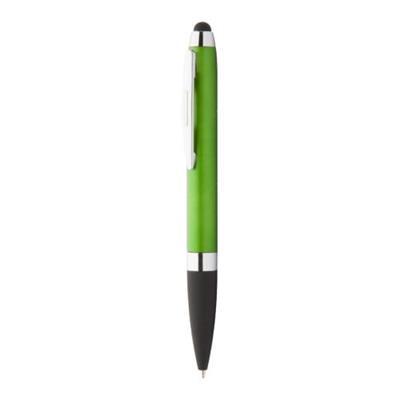 OBG.PUB - Stylo à bille avec stylet en plastique Misyera Vert Stylo à bille avec stylet en plastique Misyera Vert