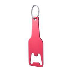 Porte-clés en aluminium avec décapsuler Clevor