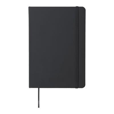 OBG.PUB - Carnet de notes A5 en plastique Mizou Noir Carnet de notes A5 en plastique Mizou Noir