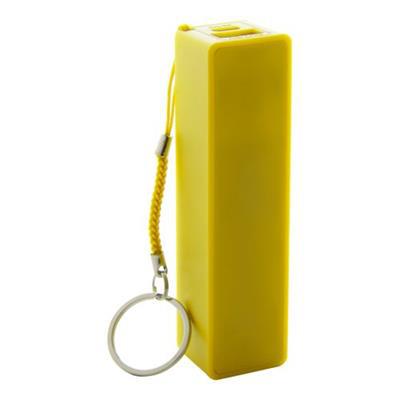 Power Bank avec port USB en plastique Youter Jaune