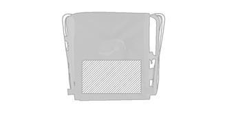 Sac à dos enfant en polyester pour piscine Kissar - Marquage Recto