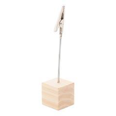 OBG PUB - Mémo en bois avec clip Cembras