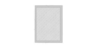 Porte-documents écologie en papier recyclé - Marquage Verso