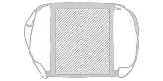 Sac piscine à colorier pour enfants Beckys - Marquage Verso