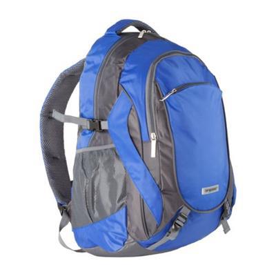 OBG.PUB - Sac à dos multi-compartiment en polyester 420D Via Bleu Sac à dos multi-compartiment en polyester 420D Via Bleu