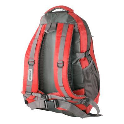 OBG.PUB - Sac à dos multi-compartiment en polyester 420D Via Rouge Sac à dos multi-compartiment en polyester 420D Via Rouge