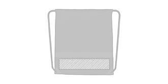 Sac à dos réfléchissant en polyester Lema - Impression Bas