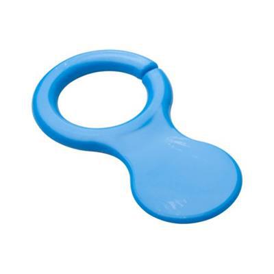 Porte-clés jeton en plastique Ebershop Bleu