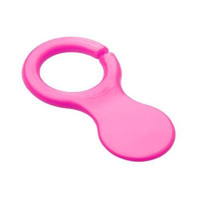 Porte-clés jeton en plastique Ebershop Rose