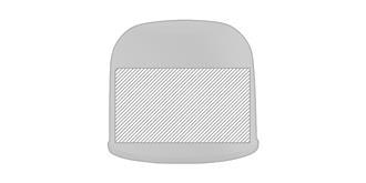 Bouteille en acier avec finition caoutchouc Klaris - Impression sur bouchon