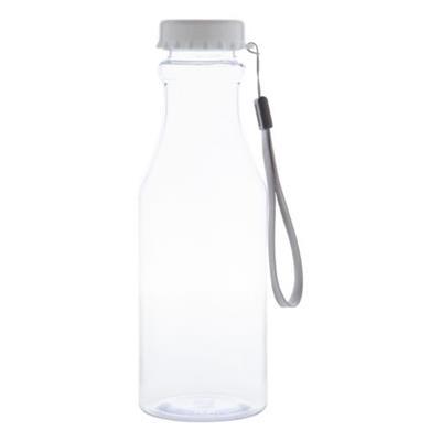 Gourde de sport transparent en plastique Unrey Blanc