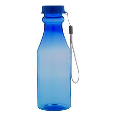 Gourde de sport transparent en plastique Unrey Bleu
