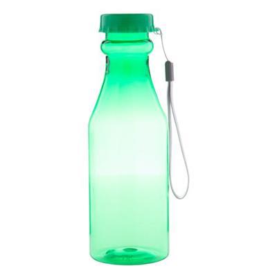 Gourde de sport transparent en plastique Unrey Vert