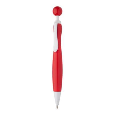 OBG.PUB - Stylo à bille rétractable en plastique Oprye Rouge Stylo à bille rétractable en plastique Oprye Rouge