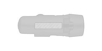 Set pour bicyclette en plastique Wiggas - Impression Gauche