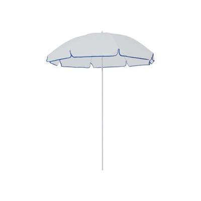 OBG.PUB - Parasol coloré robuste en nylon Kagiu Blanc / Bleu Parasol coloré robuste en nylon Kagiu Blanc / Bleu
