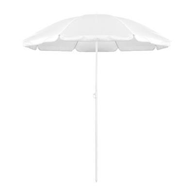 OBG.PUB - Parasol coloré robuste en nylon Kagiu Blanc Parasol coloré robuste en nylon Kagiu Blanc