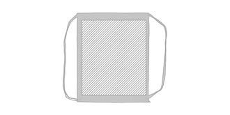 Sac à dos pour piscine en polyester Spool - Marquage Recto