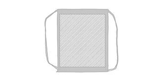 Sac à dos pour piscine en polyester Spool - Marquage Verso