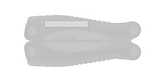 Set à outils avec pince multifonctions Factio - Marquage branche droite