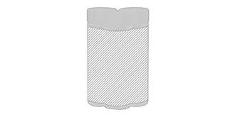 Bouteille avec infuseurs de 490 ml Maroka - Marquage autour