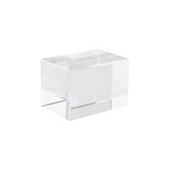 OBG PUB - Bloc en verre rectangulaire transparent Macan