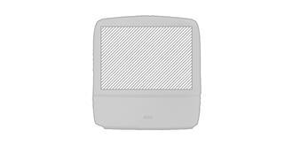 Enceinte bluetooth RABS en ABS recyclé Medrat - Marquage Verso