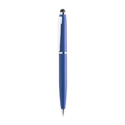 OBG.PUB - Stylo à bille avec stylet à mécanisme twist Komby Bleu Stylo à bille avec stylet à mécanisme twist Komby Bleu