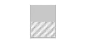 Porte-documents en papier recyclé Haborger - Marquage Verso