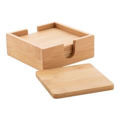 OBG PUB - Set de dessous de verres en bambou Bouga
