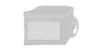 Sac isotherme en PVC Colcas - Marquage Recto
