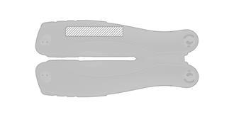 Pince multi fonctions en aluminium Cuttior - Impression Droite